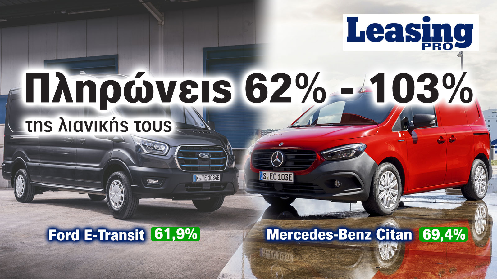 Πληρώνεις 62%-103% της λιανικής τους τιμής σε Leasing 4ετίας. Ποια συμφέρουν - Ποια όχι;
